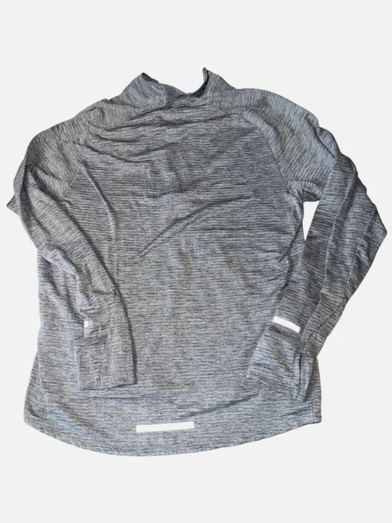 Men’s Nike 1/4 Zip Pullover Dri-FIT Element running top Grey Small - Picture 3 of 9